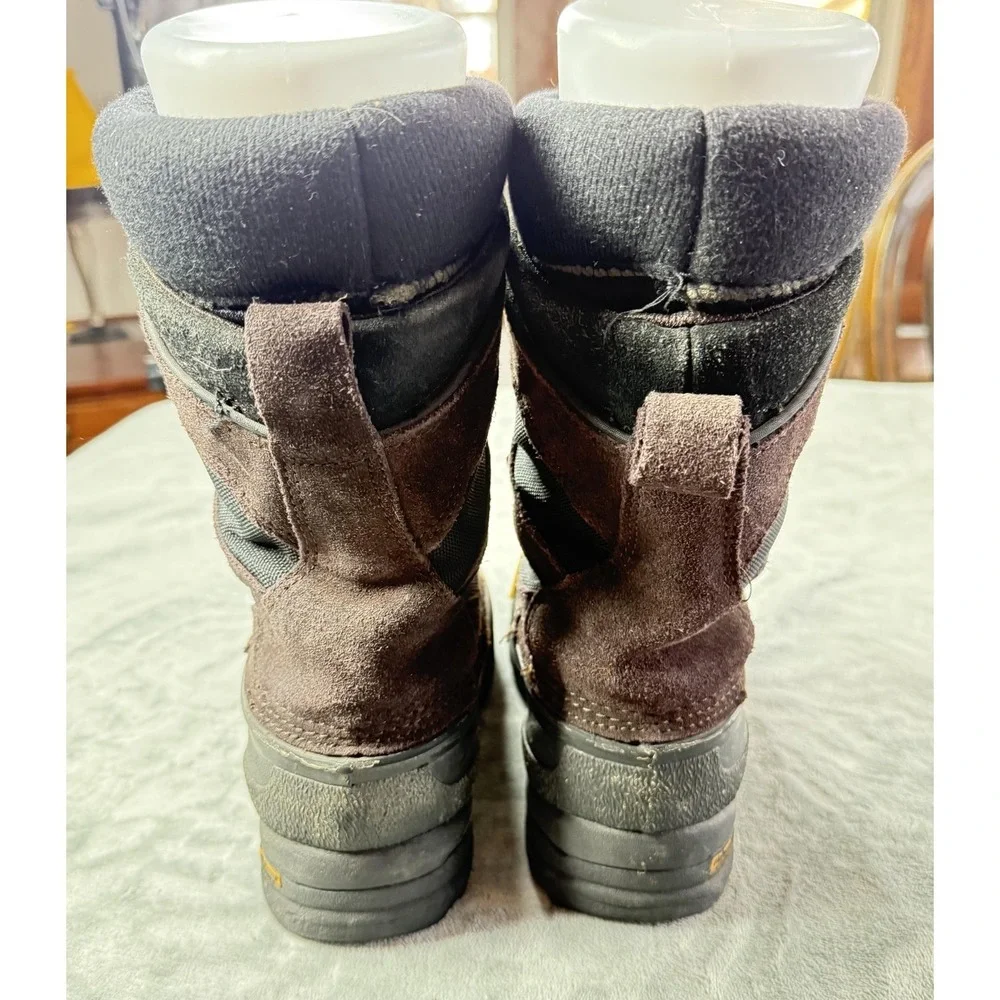 LaCrosse Boots Mens Size 7 Brown‎ Suede Winter Snow Insulated Outdoor 600210